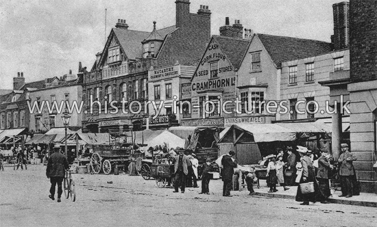 Market Place, Romford, Essex. c.1905